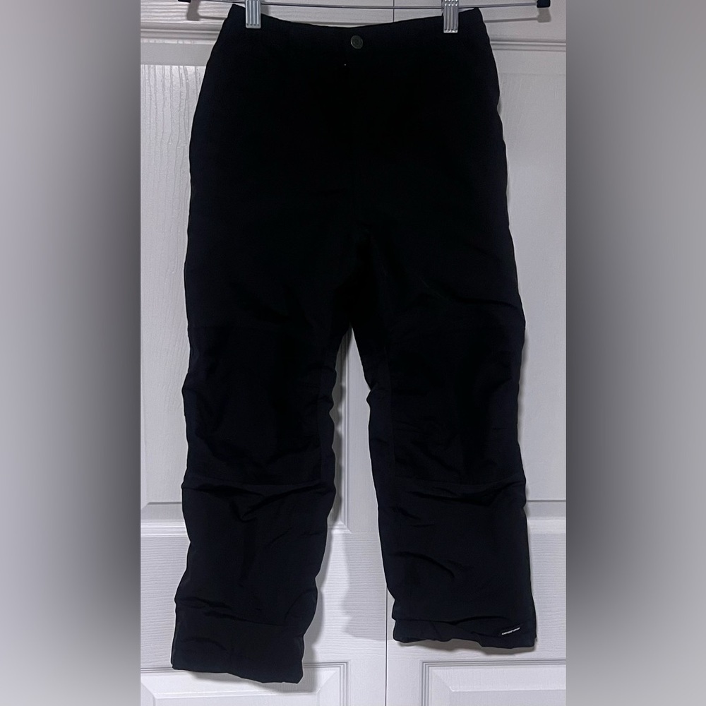 Kids Lands' End Black Snow Pants